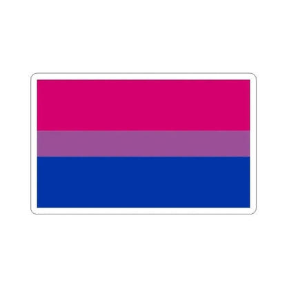 Bisexual Pride Flag STICKER Vinyl Die-Cut Decal - The Sticker Space
