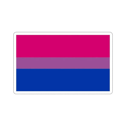 Bisexual Pride Flag STICKER Vinyl Die-Cut Decal - The Sticker Space