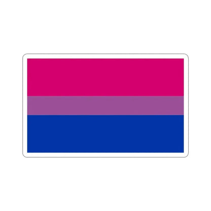 Bisexual Pride Flag STICKER Vinyl Die-Cut Decal - The Sticker Space