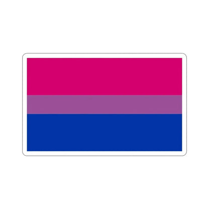 Bisexual Pride Flag STICKER Vinyl Die-Cut Decal - The Sticker Space