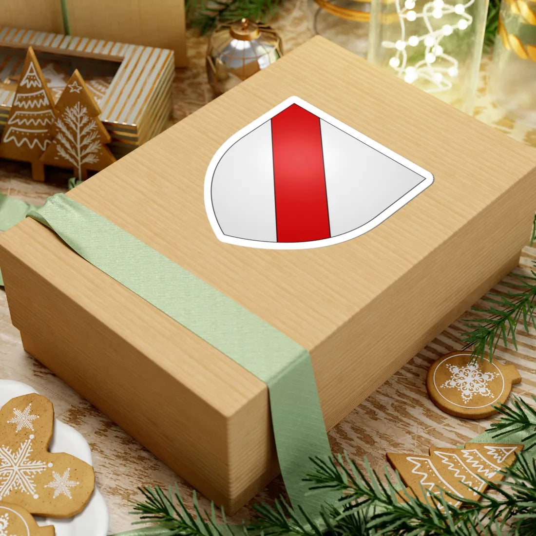 Bissett of that Ilk (Scotland) (Coat of Arms) STICKER Vinyl Kiss-Cut Decal - The Sticker Space