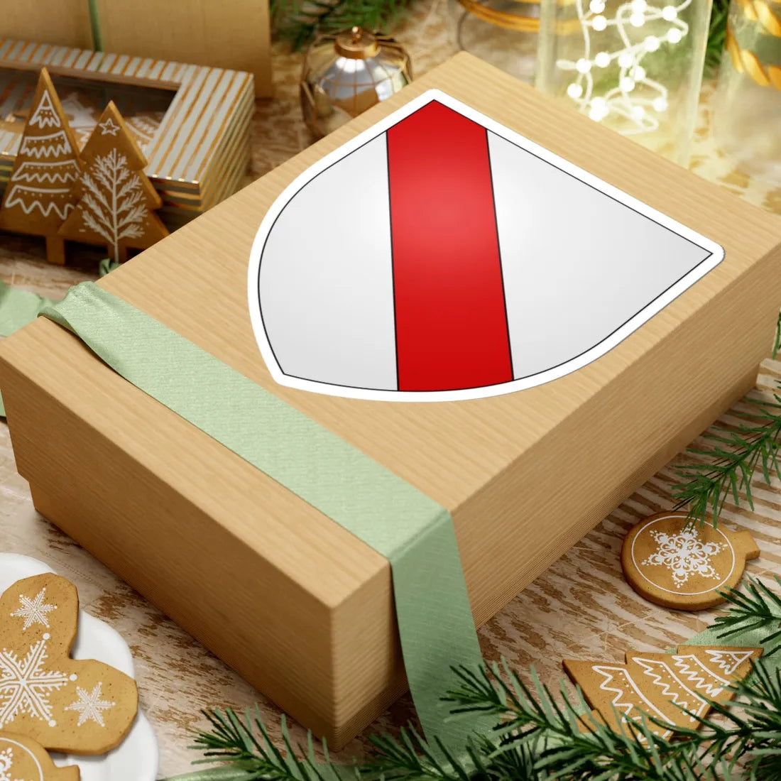 Bissett of that Ilk (Scotland) (Coat of Arms) STICKER Vinyl Kiss-Cut Decal - The Sticker Space