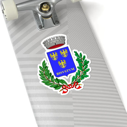 Bisuschio-Stemma (Italy) (Coat of Arms) STICKER Vinyl Kiss-Cut Decal - The Sticker Space