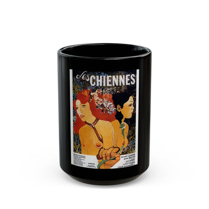 BITCHES (Les chiennes) 1973 Movie Poster - Black Coffee Mug-15oz-The Sticker Space