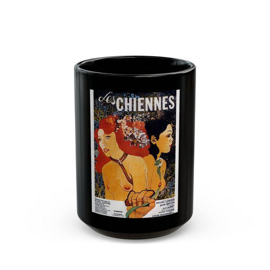 BITCHES (Les chiennes) 1973 Movie Poster - Black Coffee Mug-15oz-The Sticker Space