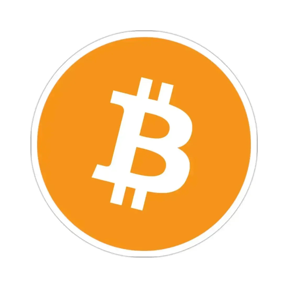 BITCOIN BTC (Cryptocurrency) STICKER Vinyl Die-Cut Decal 2 Inch - The Sticker Space