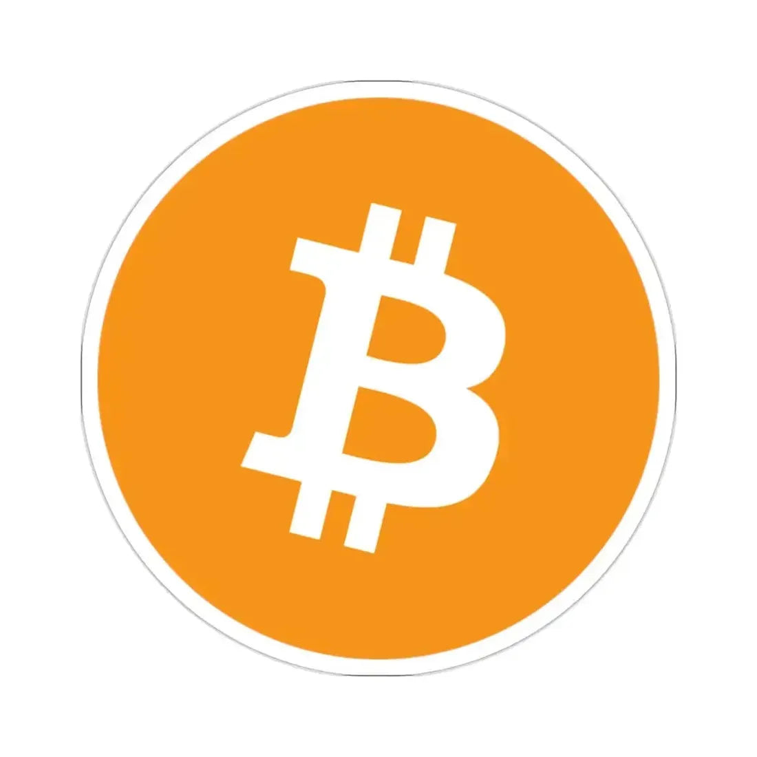 BITCOIN BTC (Cryptocurrency) STICKER Vinyl Die-Cut Decal 2 Inch - The Sticker Space