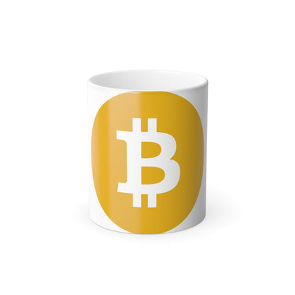 BITCOIN SV BSV (Cryptocurrency) Color Changing Mug 11oz-11oz-The Sticker Space