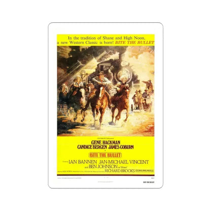 Bite the Bullet 1975 Movie Poster STICKER Vinyl Die-Cut Decal 3 Inch - The Sticker Space