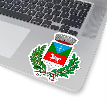 Bizzarone-Stemma (Italy) (Coat of Arms) STICKER Vinyl Kiss-Cut Decal - The Sticker Space