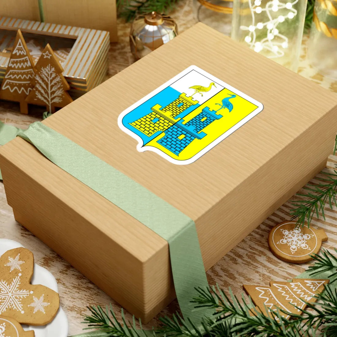 Bizzozero-Stemma (Italy) (Coat of Arms) STICKER Vinyl Kiss-Cut Decal - The Sticker Space