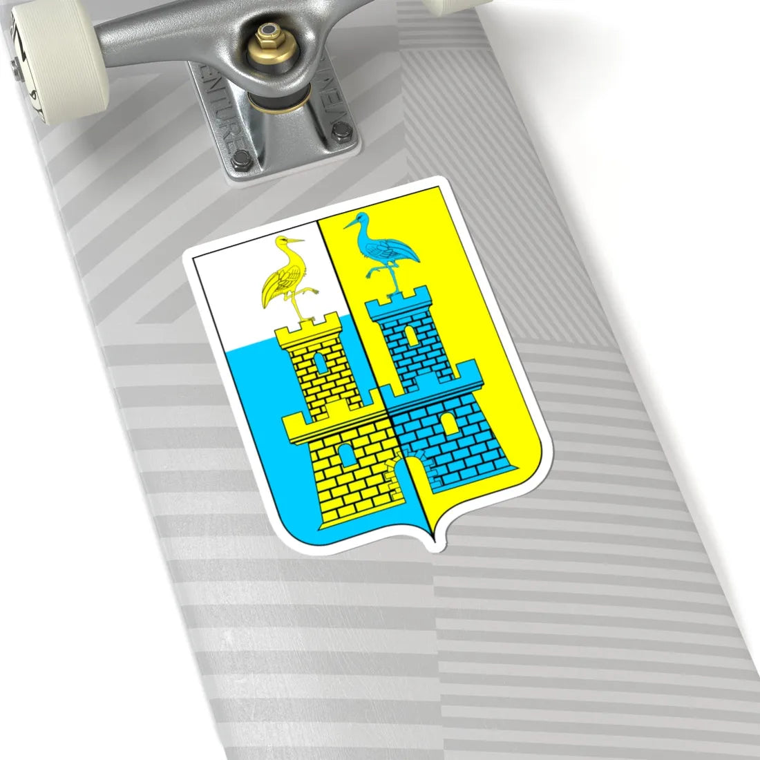 Bizzozero-Stemma (Italy) (Coat of Arms) STICKER Vinyl Kiss-Cut Decal - The Sticker Space