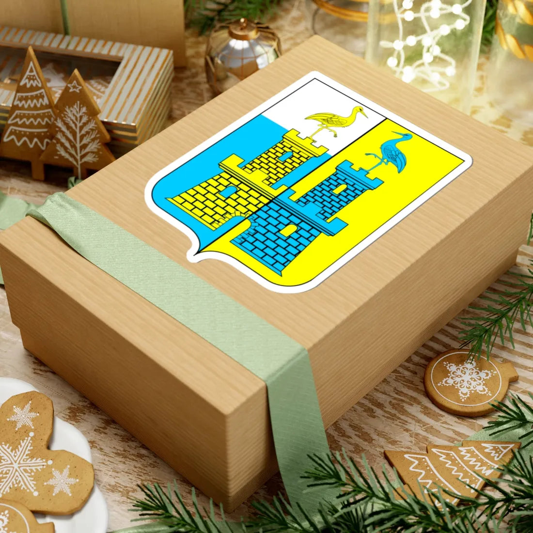 Bizzozero-Stemma (Italy) (Coat of Arms) STICKER Vinyl Kiss-Cut Decal - The Sticker Space