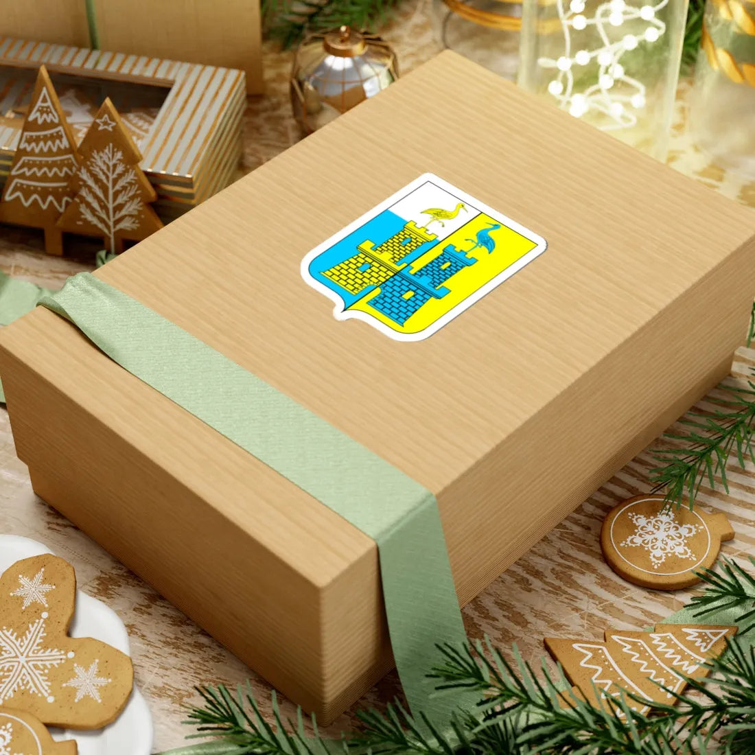 Bizzozero-Stemma (Italy) (Coat of Arms) STICKER Vinyl Kiss-Cut Decal - The Sticker Space