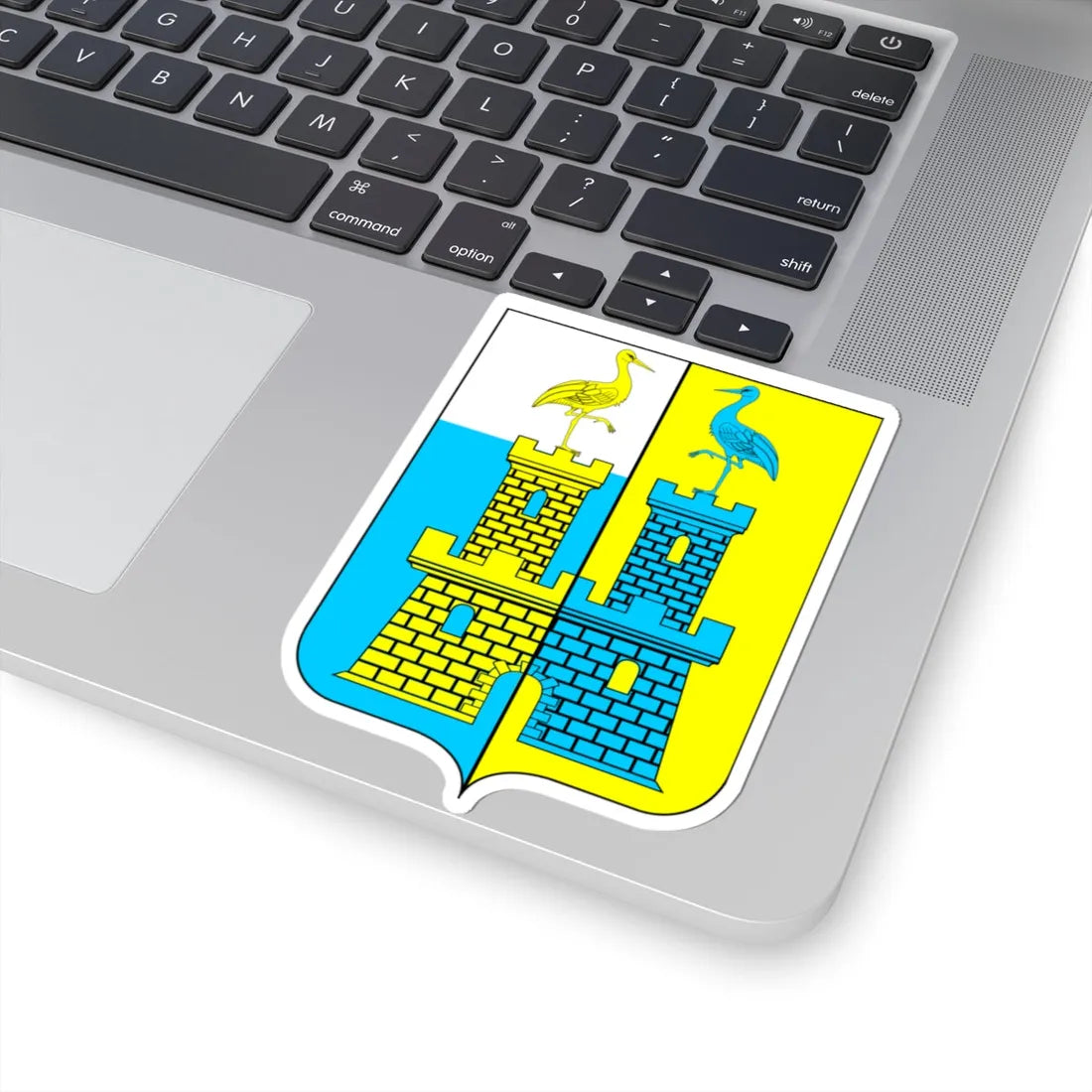 Bizzozero-Stemma (Italy) (Coat of Arms) STICKER Vinyl Kiss-Cut Decal - The Sticker Space