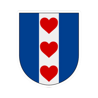 Bjälbo församling vapen (Sweden) (Coat of Arms) STICKER Vinyl Kiss-Cut Decal 2 Inch White - The Sticker Space