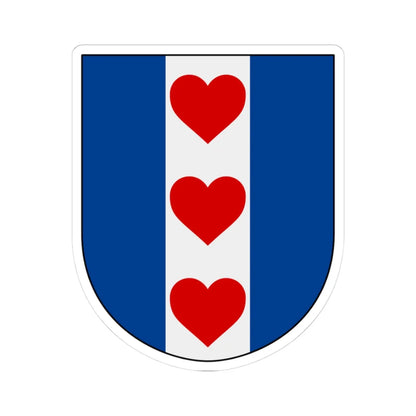 Bjälbo församling vapen (Sweden) (Coat of Arms) STICKER Vinyl Kiss-Cut Decal 3 Inch White - The Sticker Space