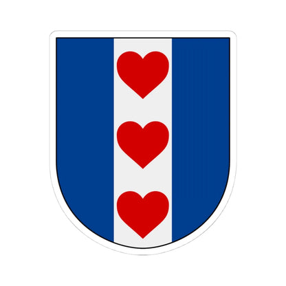 Bjälbo församling vapen (Sweden) (Coat of Arms) STICKER Vinyl Kiss-Cut Decal 4 Inch White - The Sticker Space