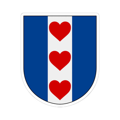 Bjälbo församling vapen (Sweden) (Coat of Arms) STICKER Vinyl Kiss-Cut Decal 6 Inch White - The Sticker Space