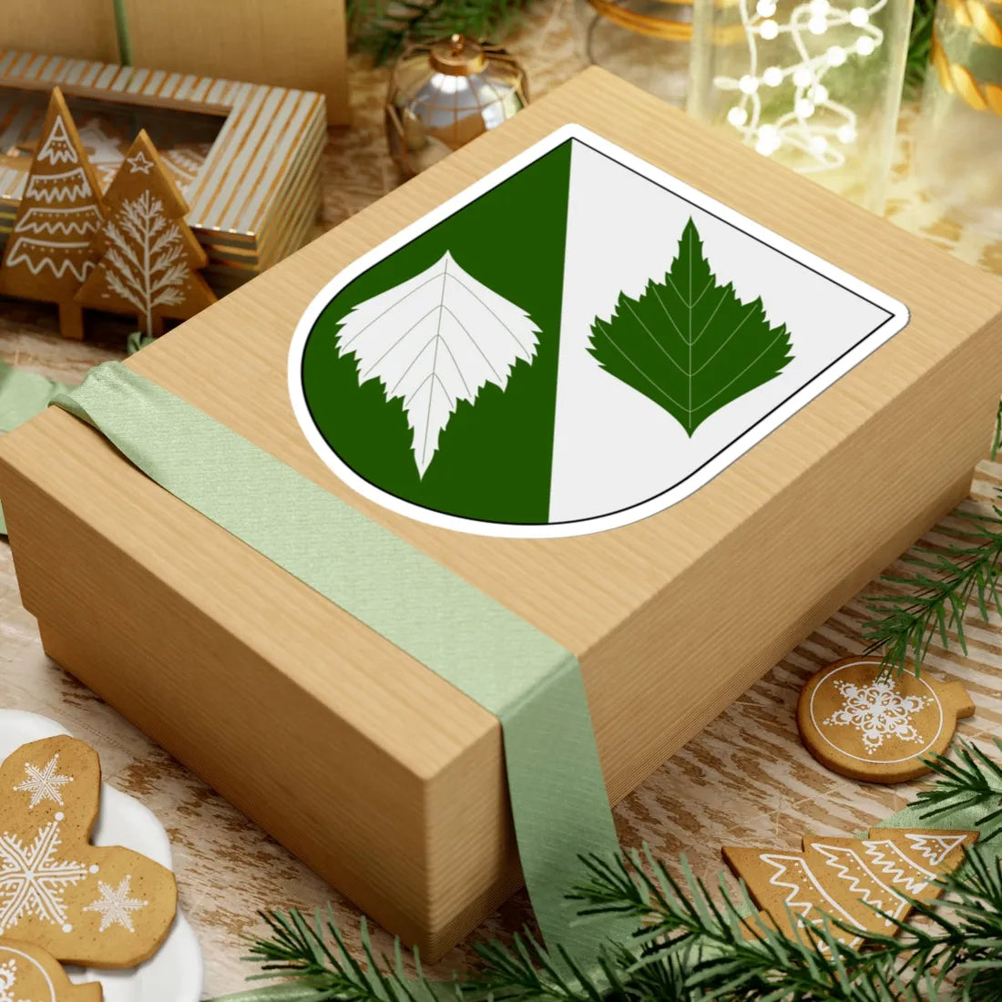 Björklinge vapen (Sweden) (Coat of Arms) STICKER Vinyl Kiss-Cut Decal - The Sticker Space