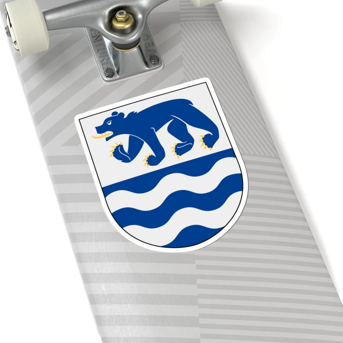 Björna vapen (Sweden) (Coat of Arms) STICKER Vinyl Kiss-Cut Decal - The Sticker Space