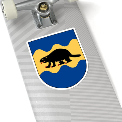 Bjurholm vapen (Sweden) (Coat of Arms) STICKER Vinyl Kiss-Cut Decal - The Sticker Space