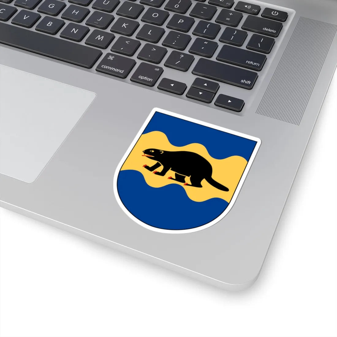 Bjurholm vapen (Sweden) (Coat of Arms) STICKER Vinyl Kiss-Cut Decal - The Sticker Space