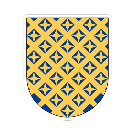 Bjuråker vapen (Sweden) (Coat of Arms) STICKER Vinyl Kiss-Cut Decal 2 Inch White - The Sticker Space