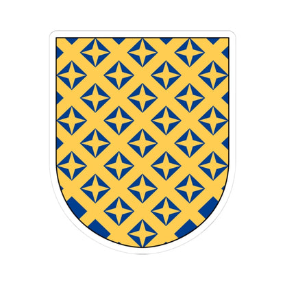 Bjuråker vapen (Sweden) (Coat of Arms) STICKER Vinyl Kiss-Cut Decal 3 Inch White - The Sticker Space