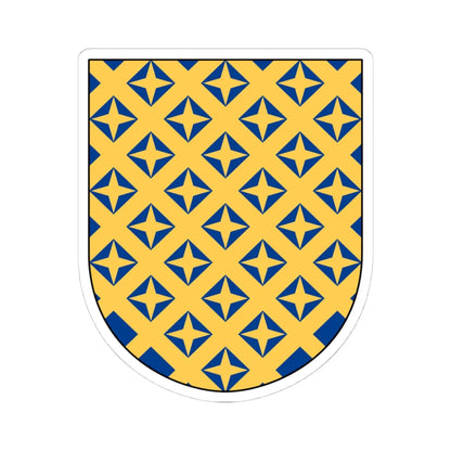 Bjuråker vapen (Sweden) (Coat of Arms) STICKER Vinyl Kiss-Cut Decal 4 Inch White - The Sticker Space