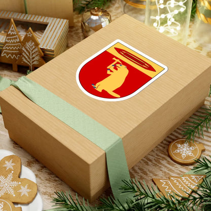 Bjursås vapen (Sweden) (Coat of Arms) STICKER Vinyl Kiss-Cut Decal - The Sticker Space