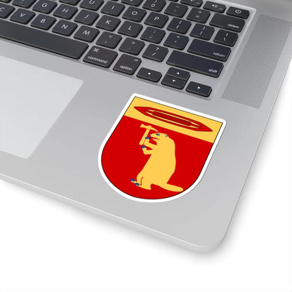 Bjursås vapen (Sweden) (Coat of Arms) STICKER Vinyl Kiss-Cut Decal - The Sticker Space