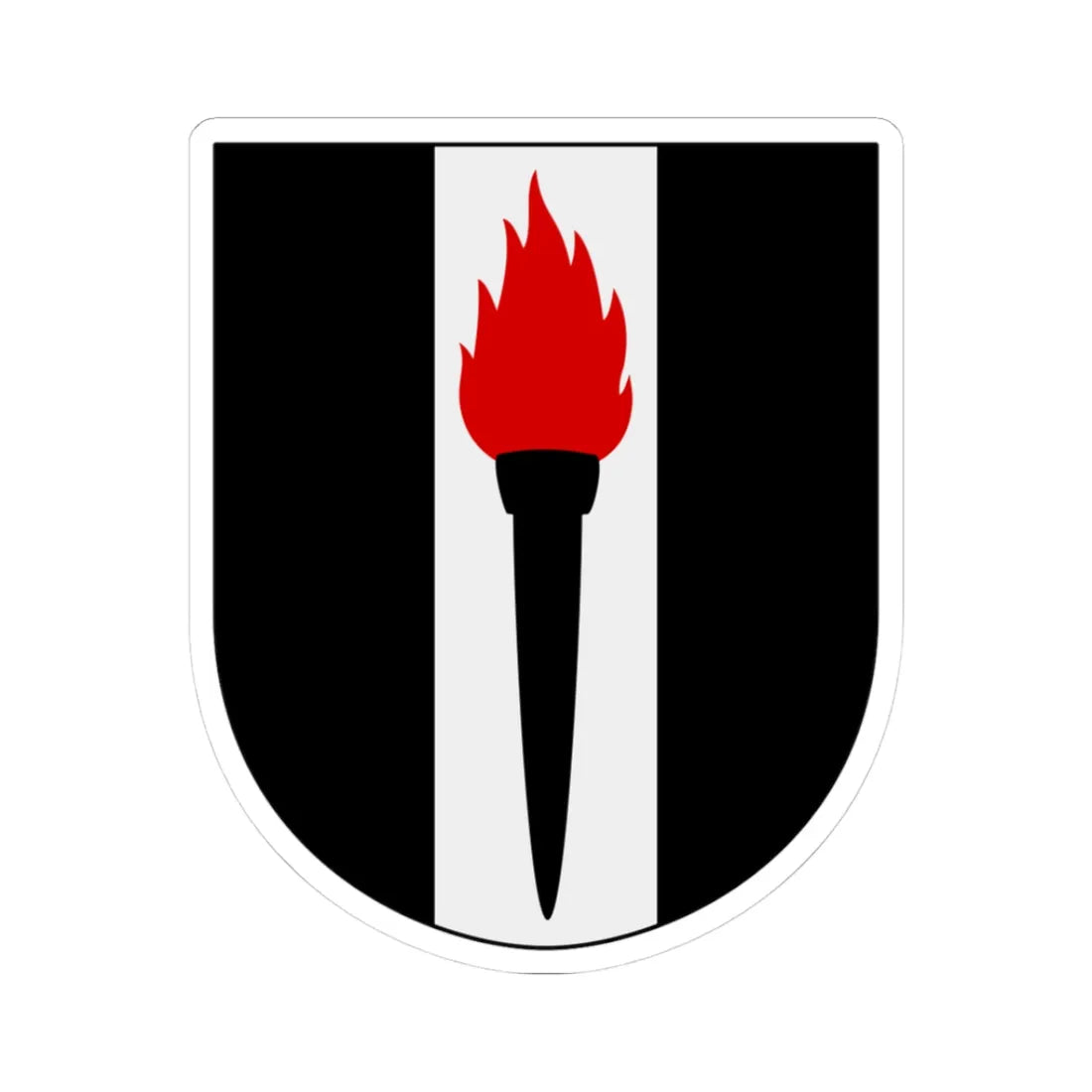 Bjuv vapen (Sweden) (Coat of Arms) STICKER Vinyl Kiss-Cut Decal 3 Inch White - The Sticker Space