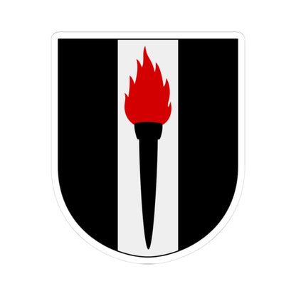 Bjuv vapen (Sweden) (Coat of Arms) STICKER Vinyl Kiss-Cut Decal 3 Inch White - The Sticker Space