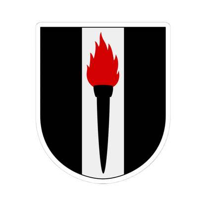 Bjuv vapen (Sweden) (Coat of Arms) STICKER Vinyl Kiss-Cut Decal 4 Inch White - The Sticker Space