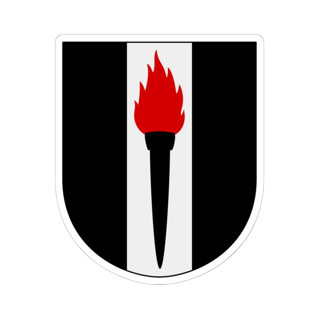 Bjuv vapen (Sweden) (Coat of Arms) STICKER Vinyl Kiss-Cut Decal 6 Inch White - The Sticker Space