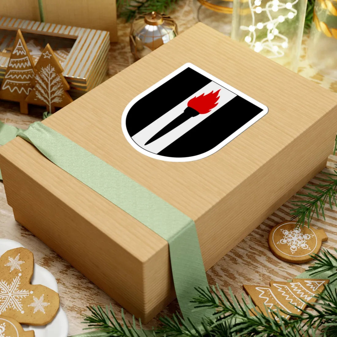 Bjuv vapen (Sweden) (Coat of Arms) STICKER Vinyl Kiss-Cut Decal - The Sticker Space