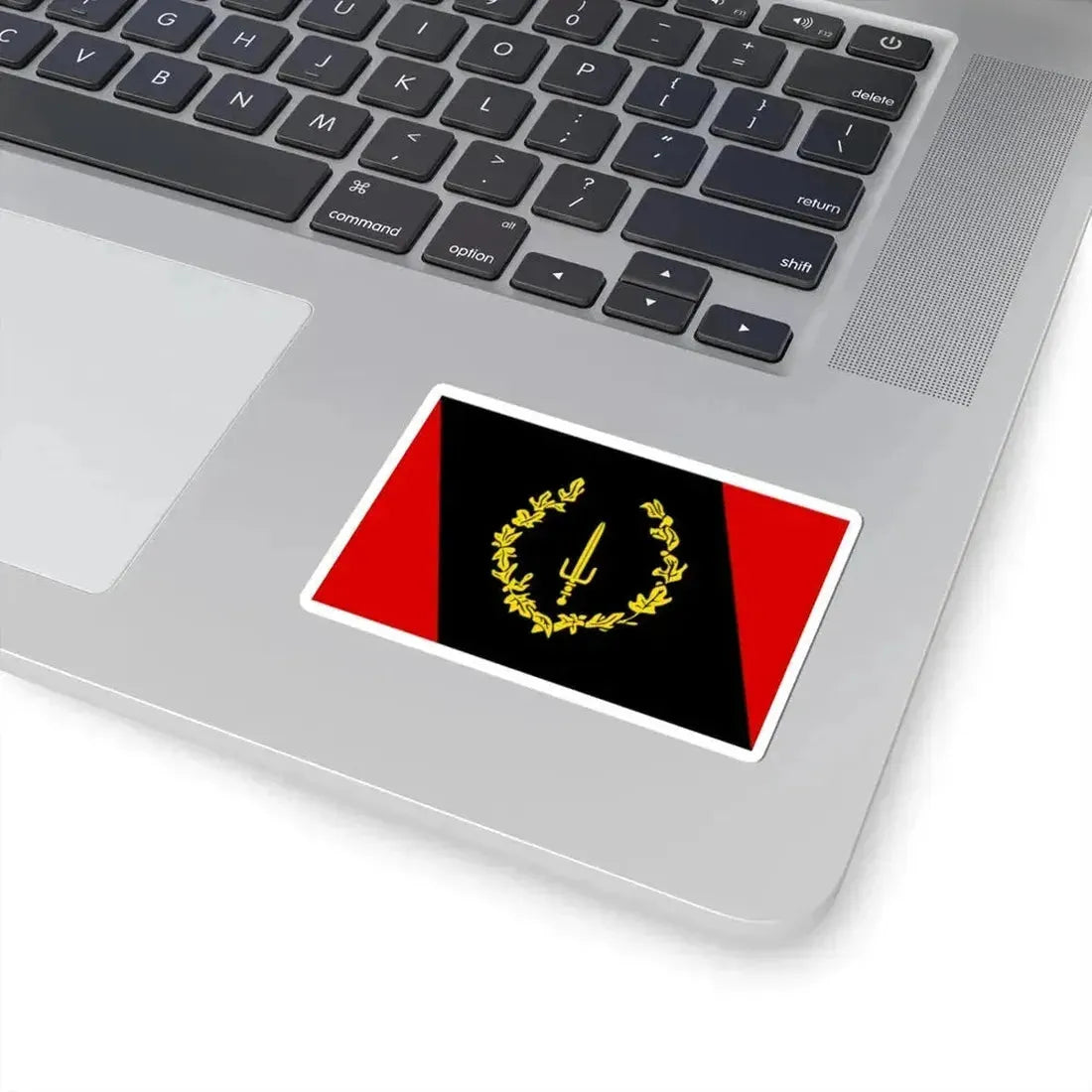 Black American Heritage flag (United States) STICKER Vinyl Kiss-Cut Decal - The Sticker Space