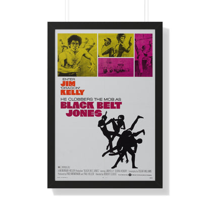 BLACK BELT JONES 1974 - Framed Movie Poster-20" x 30"-The Sticker Space