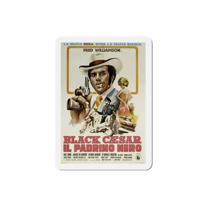 Black Caesar 1973 2 Movie Poster Refrigerator Magnet - The Sticker Space