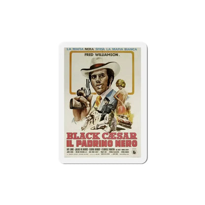 Black Caesar 1973 2 Movie Poster Refrigerator Magnet - The Sticker Space