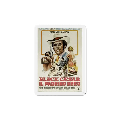 Black Caesar 1973 2 Movie Poster Refrigerator Magnet - The Sticker Space