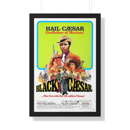 BLACK CAESAR 1973 - Framed Movie Poster-20" x 30"-The Sticker Space