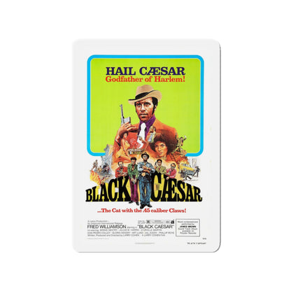 BLACK CAESAR 1973 Movie Poster - Die-Cut Magnet-3" x 3"-The Sticker Space