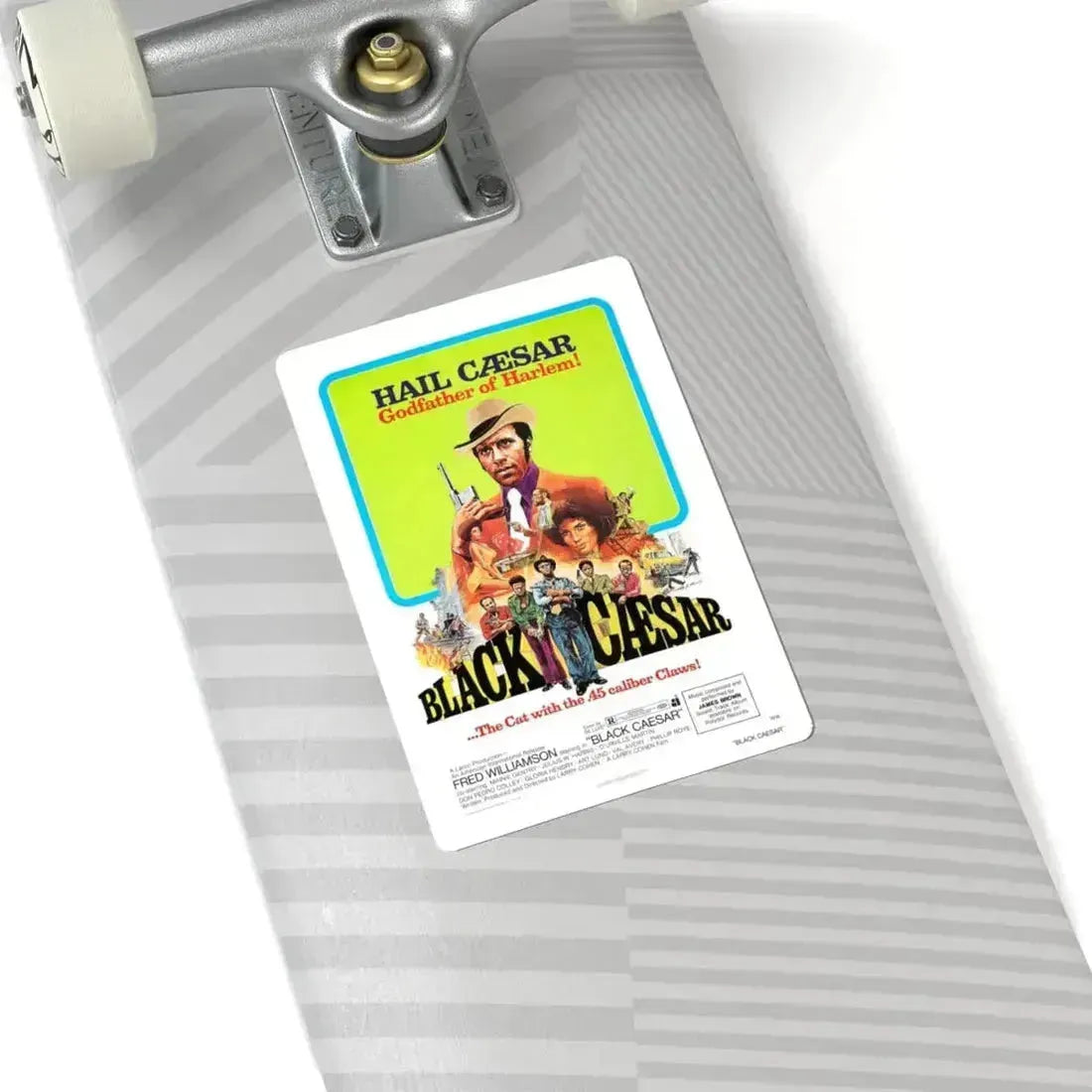 BLACK CAESAR 1973 Movie Poster - STICKER Vinyl Kiss-Cut Decal - The Sticker Space