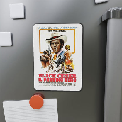 BLACK CAESAR (2) 1973 Movie Poster - Die-Cut Magnet-The Sticker Space