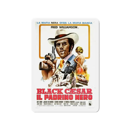 BLACK CAESAR (2) 1973 Movie Poster - Refrigerator Magnet 4 Inch - The Sticker Space