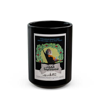 BLACK CHRISTMAS 1974 Movie Poster - Black Coffee Mug-15oz-The Sticker Space