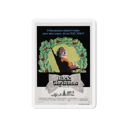 BLACK CHRISTMAS 1974 Movie Poster - Die-Cut Magnet-6 × 6"-The Sticker Space