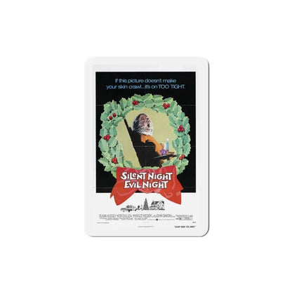 Black Christmas 1974 Movie Poster Refrigerator Magnet 3 Inch - The Sticker Space